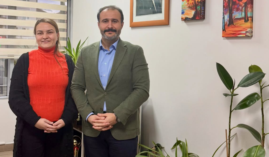 Furkan Özübek’ten İzzet Baysal Devlet Hastanesi’ne ziyaret