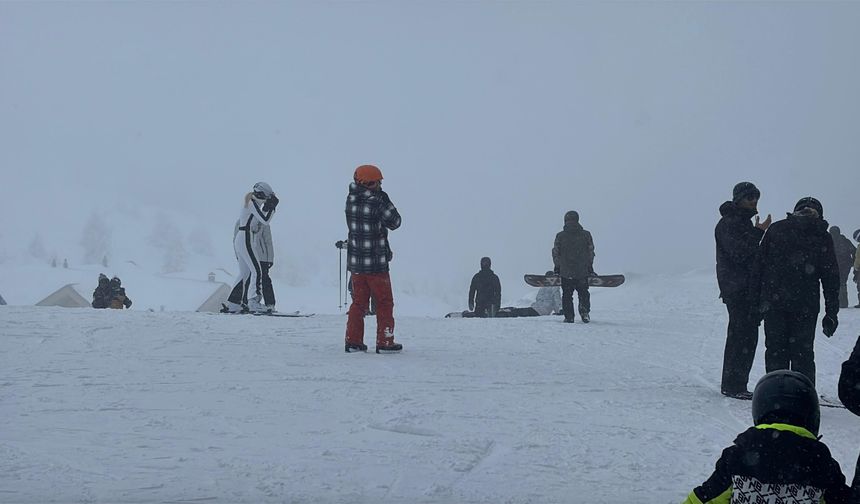 Kartalkaya'da sömestr hareketliliği