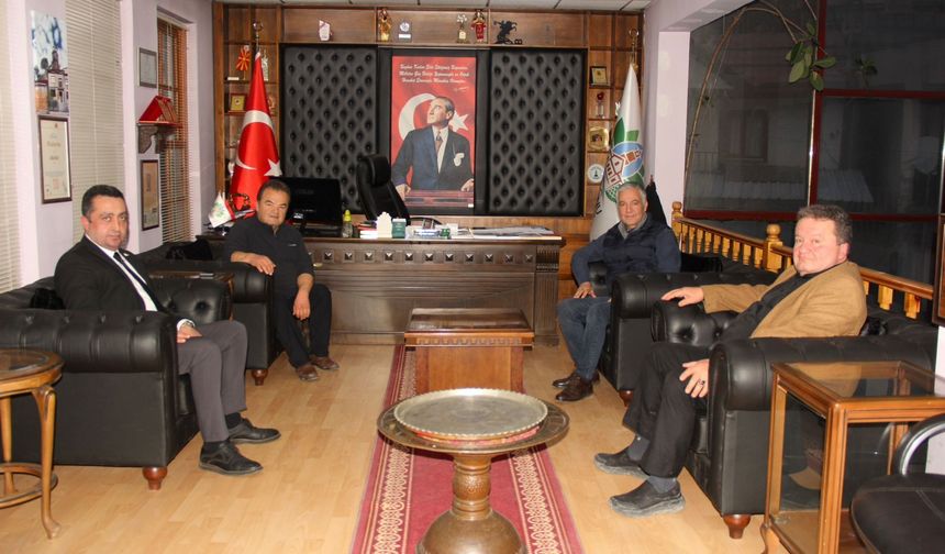 Mudurnu Belediyesi’nde Anlamlı Ziyaret