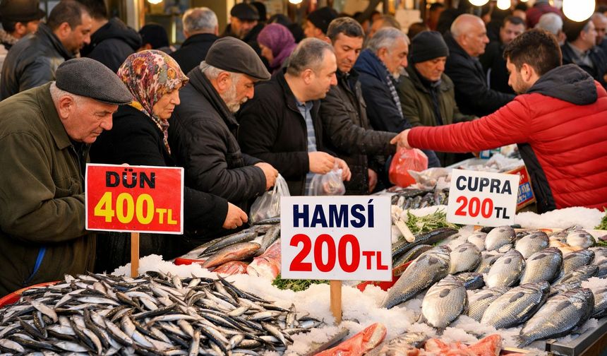 Bolu’da Balık Fiyatları Çakıldı: 400 Liradan 200 Liraya Geriledi, Tezgâhların Önü Doldu Taştı