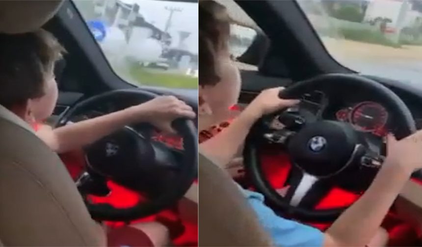 Gereği yapıldı: Bolu'da çocuğuna araba veren aileye ceza kesildi