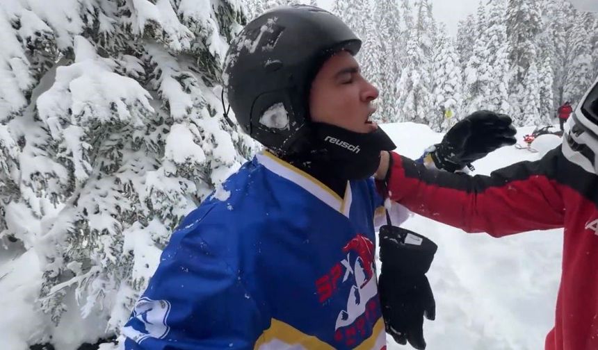 Kartalkaya'da zorlu tatbikat