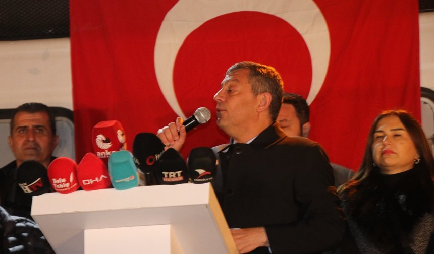 Özgür Özel’den Tanju Özcan’a Destek