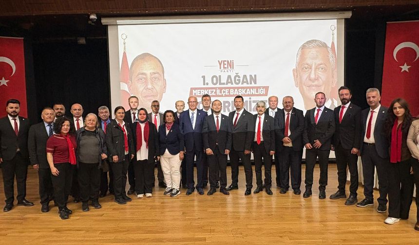 Çetin Uç yeniden Yeni Parti Bolu Merkez İlçe Başkanı